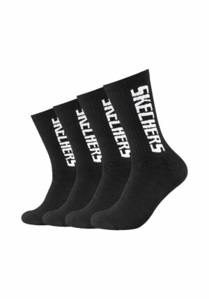 Skechers Tennis Socken Cushioned black