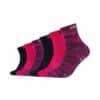 Skechers Kinder Socken Mesh Ventilation 6er Pack pink glow mouliné