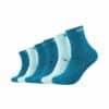 Skechers Kinder Socken Mesh Ventilation 6er Pack turkish tile