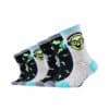 Skechers Kinder-Socken Weltraum-Motiv 6er Pack blue