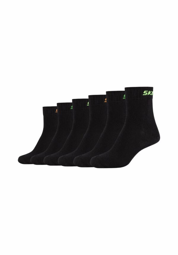 Skechers Kinder Socken Mesh Ventilation 6er Pack black