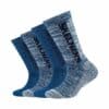 Skechers Kinder Tennis-Socken Cushioned 4er Pack ocean depths random