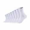 Skechers Socken Mesh Ventilation organic 8er Pack white