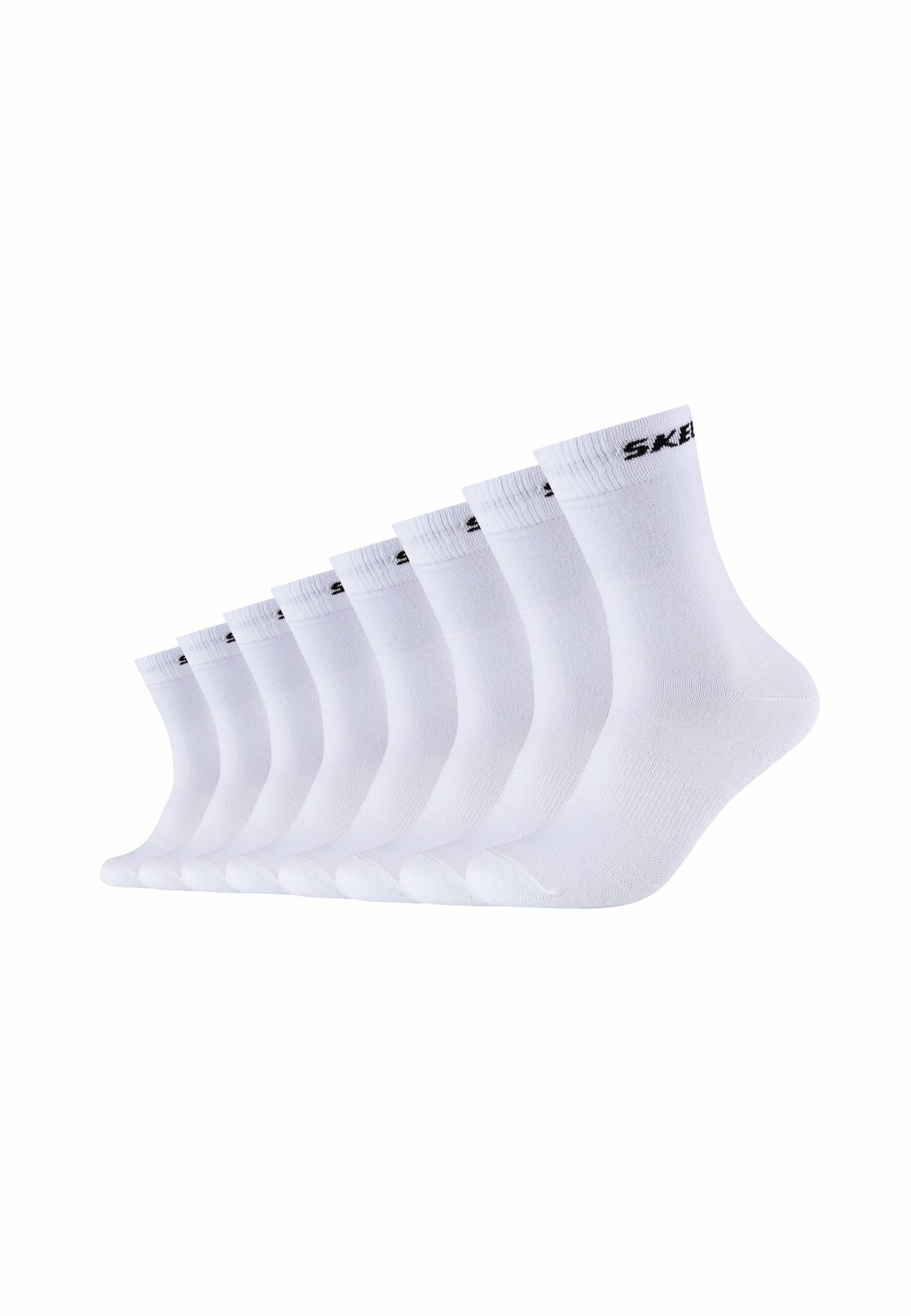 Skechers Socken Mesh Ventilation organic 8er Pack white kaufen bei