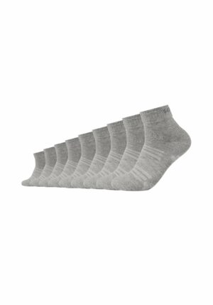 Skechers Kurzsocken Mesh Ventilation 9er Pack light grey melange