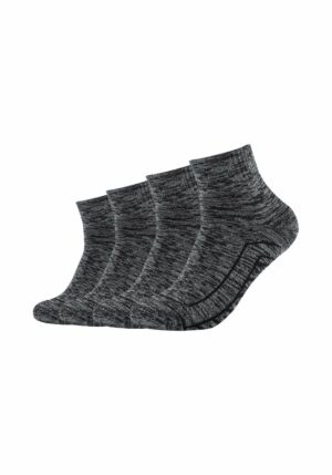 Skechers Kurzsocken Cushioned 4er Pack dark grey random