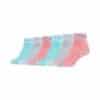 Skechers Kinder Kurzsocken Mesh Ventilation 6er Pack flamingo