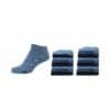 Skechers Damen Multipack Sneakersocken im 18er Pack denim melange