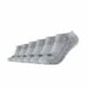 Skechers Sneakersocken Cushioned 6er Pack light grey mouliné