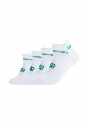 Skechers Sneakersocken mesh ventilation  4er Pack white mix