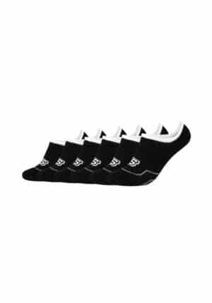 Skechers Füßlinge invisible Cushioned 6er Pack black